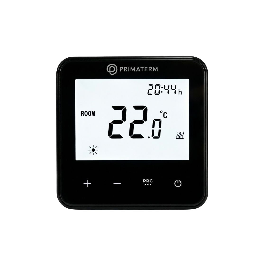 Termostato Inteligente Programable 3600w Wifi Negro Primaterm