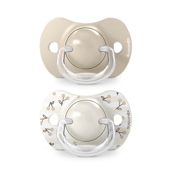 Chupete 0-6 Meses Fisiologico Silicona Birdies Beige