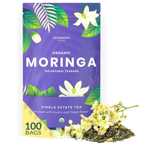 Té de hierbas Cederberg Tea Company Moringa orgánica 100 bolsas