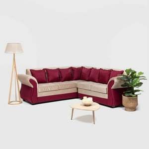 Almore - Seccional New Irlanda Bi Beige Rojo