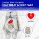 thumbnail image 2 of Animal de Peluche Pet Fit For Life de 30 cm con Simulador de Latido, 2 of 7