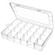 thumbnail image 1 of Caja organizadora de plástico Gbivbe, grande, 24 rejillas con divisores ajustables, 1 of 7