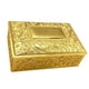 thumbnail image 1 of Estuche de almacenamiento de joyas de estilo vintageRetro Trinkets Organizer Case Golden, 1 of 3