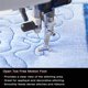 thumbnail image 2 of Presser Foot SINGER con punta abierta transparente para aplicaciones y costuras, 2 of 6
