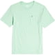thumbnail image 3 of Camiseta IZOD Saltwater Soft Wash Pocket Crew para hombre verde XL, 3 of 5