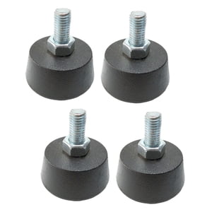 Ioensy - 4 Almohadillas Antideslizantes Para Los Pies De La Bicicleta Estática.