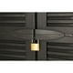 thumbnail image 3 of Armario Closet Plástico Grande Multiuso Negro 68x39x171,5 cm, 3 of 7