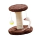 thumbnail image 4 of Rascador Para Gatos Con Pelota De Juguete, Rascador Interactivo Para Gatitos, Color Marrón, 4 of 5