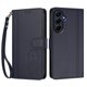 thumbnail image 3 of Funda Cartera Trébol para Samsung Galaxy A55 5G con Ranuras Tarjetas y Carga Inalámbrica Azul oscuro, 3 of 6