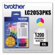thumbnail image 2 of Cartuchos de tinta Brother LC205 XXL - Juego de 3 colores, 2 of 4