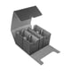 thumbnail image 5 of Caja Protectora Para Baraja De Cartas Coleccionables, Contenedor Para Tarjetas De Colección, Tarjeta De Béisbol, Negro Y Gris, 5 of 5
