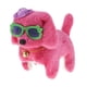 thumbnail image 2 of rosa roja caminando ladrando cola meneando cachorro perro con gafas juguetes electrónicos, 2 of 5