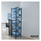 thumbnail image 5 of Estante Organizador Rack 5 Botellones Bidones Agua 20lts Negro, 5 of 6