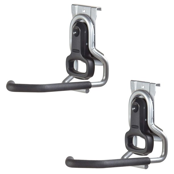 Organizador Rubbermaid Heavy Duty para guardar bicicletas en garaje (paquete de 2)