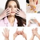 thumbnail image 4 of Guantes de vinilo multiusos nuevos, desechables, extra resistentes, transparentes y sin polvo, tamaño mediano, caja de 100 unidades, aptos para alimentos, sin látex, fáciles de usar., 4 of 5
