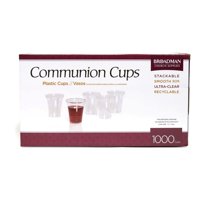 Broadman Church Supplies - Vasos De Comunión Broadman De Plástico Desechables, 1000 Unidades