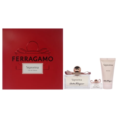 Salvatore Ferragamo - Signorina De Para Mujer - Set De Regalo Edp Spray, Edp Spray, Loción Corporal