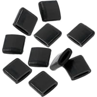 Xinqihang - 10 Piezas De Goma Para Freidora De Aire Parachoquess Negro Silicona Accessoies, Goma Duradera Para Freidora De Aire Bandeja Goma Pies Reemplazo Piezas