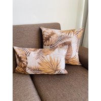 Todo Hogar Santiago De Chile - Set De 2 Cojines Estampados 45X45Cm Y 30X50Cm - Fce10