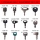 thumbnail image 3 of Juego de llaves para maquinaria pesada hiSpkNix, 31 piezas, universal y duradero, 3 of 6