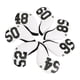 thumbnail image 5 of 10Pcs Neopreno Golf Club Headcover Hierro Head Cover Cuña Protector Manga Blanco, 5 of 5