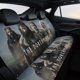 thumbnail image 4 of El Hombre del Norte-theme Car Rear Seat Covers Back Elastic Flexible Car Seat Covers Decorative Fits Most Cars 120x59x76cm, 4 of 6