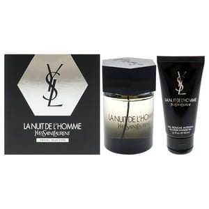 Yves Saint Laurent - La Nuit De Lhoe De Para Hombre - Set De Regalo Edt Spray, Gel De Ducha