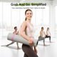 thumbnail image 2 of Slim Panda Yoga Mat Strap, Adjustable Soft Cotton Carrier, 2 of 3