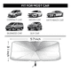 thumbnail image 2 of Tapasol Parabrisas Cubre Sol Parasol Cortinas Auto Lite, 2 of 3