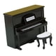 thumbnail image 5 of Casa De Muñecas Adornos De Piano Muebles Accesorios De Jardín De Hadas Escena De Vida 1:12 Negro, 5 of 5