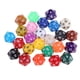 thumbnail image 2 of Dados Poliédricos D20 De 25 Piezas Para Juego TRPG, Mazmorras Y Dragones, Color Aleatorio, 2 of 5