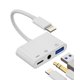 thumbnail image 1 of Adaptador zoyuzan Lightning a USB y conector AUX de 3,5 mm, 1 of 7