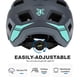 thumbnail image 3 of Casco de bicicleta BATFOX Mountain para hombre, mujer, adulto y joven, gris y azul, 3 of 7
