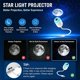 thumbnail image 4 of Luz nocturna KoudHug 5D Proyector de galaxia USB 2 en 1, 4 of 9