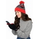 thumbnail image 3 of Set de Gorro y Guantes Táctiles Disney Minnie Mouse, 3 of 8