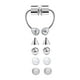 thumbnail image 5 of Anillos De Nariz De Acero Inoxidable Aro Anillo De Herradura Clip De Nariz Para Mujeres, Niñas, Hombres, Estilo B, 5 of 5