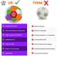 thumbnail image 2 of Balón de fútbol sala Safe Sport Gear The House Ball, tamaño 4, 2 of 7
