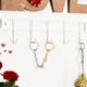 thumbnail image 5 of Llavero a juego, bonito llavero con colgante de promesa de meñique, regalo para parejas, novios, novias, él y ella, esposa, esposo, aniversario, San Valentín, cumpleaños., 5 of 7