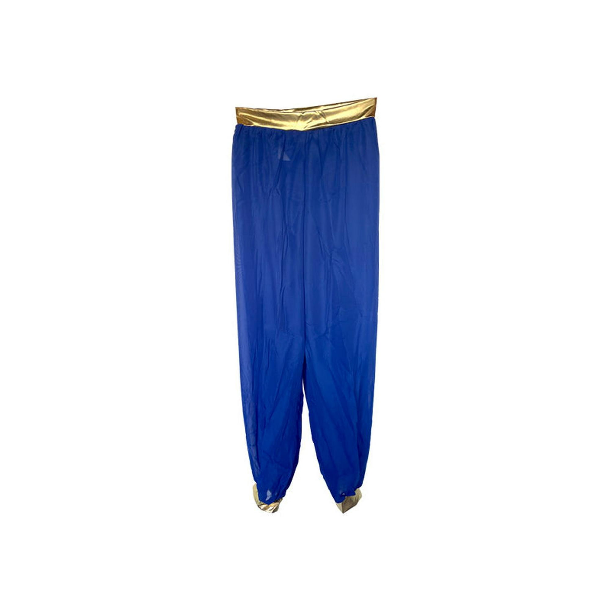 Rubies - Pantalón Arabe Azul De Mujer - Talla Única Multicolor