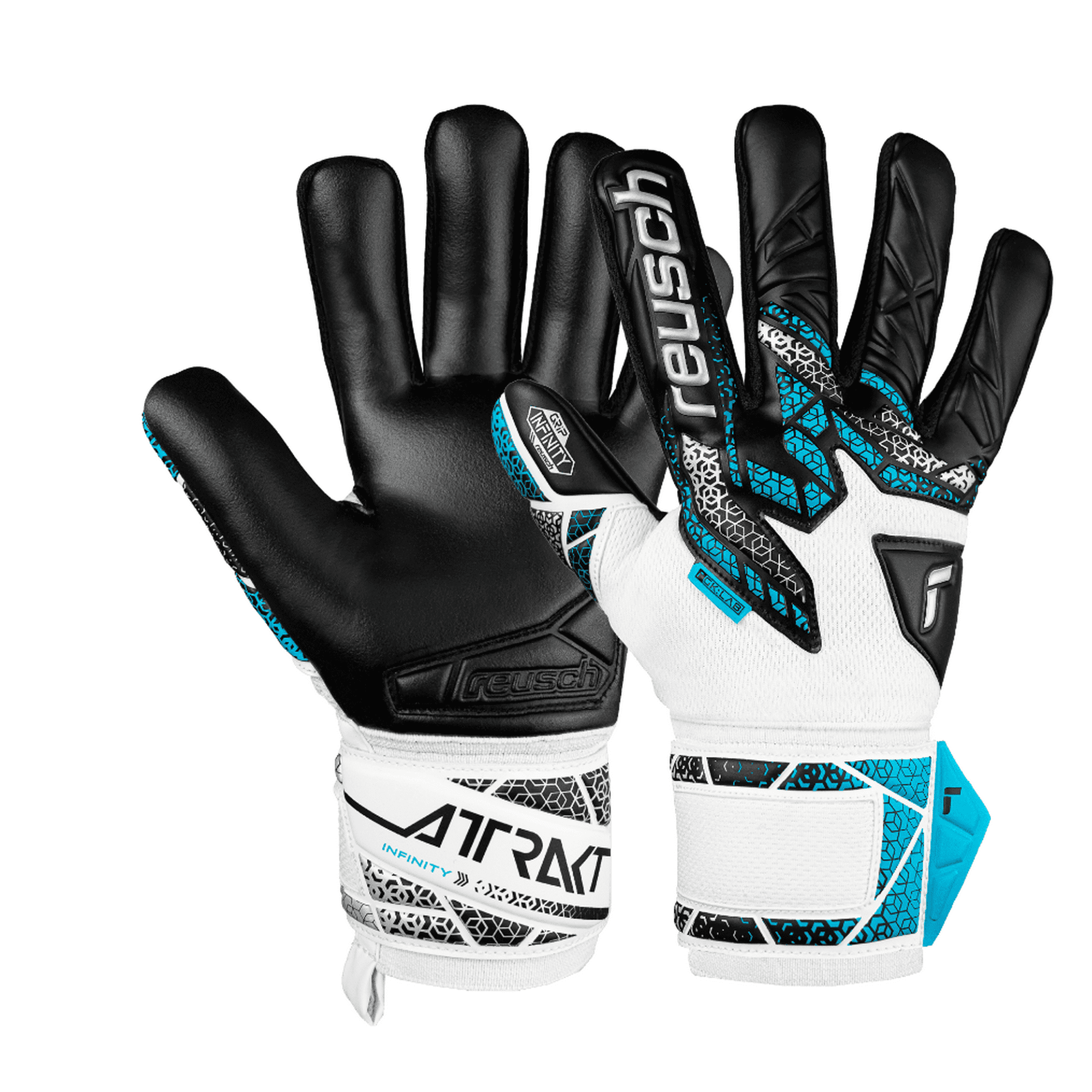 Guantes De Arquero Reusch Attrakt Infinity Sin Férulas