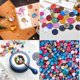 thumbnail image 2 of Atopbb Wax Seal Beads, 300 unidades, color blanco perla, para tarjetas de boda, 2 of 7