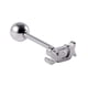 thumbnail image 1 of Stud De Lengua Stud De Lengua De Letra De Acero Inoxidable Para Niñas Niños Bodas Fiesta C, 1 of 3