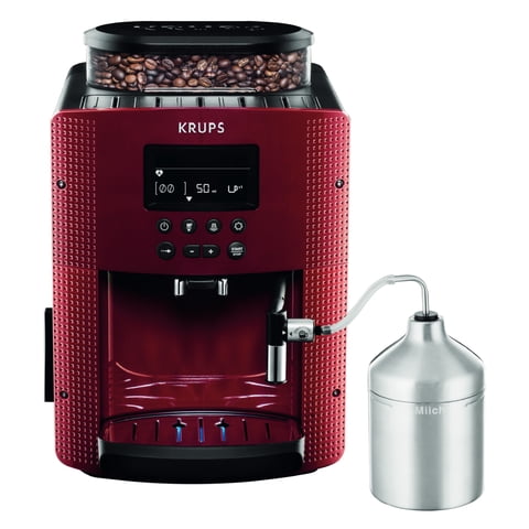 Cafetera Espresso Full Auto Display Roja Krups