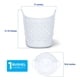 thumbnail image 5 of Cesto de ropa flexible Clorox de plástico 36 L blanco, 5 of 6