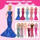 thumbnail image 4 of Set de ropa y accesorios de moda para muñeca de 11.5 pulgadas, 4 of 7