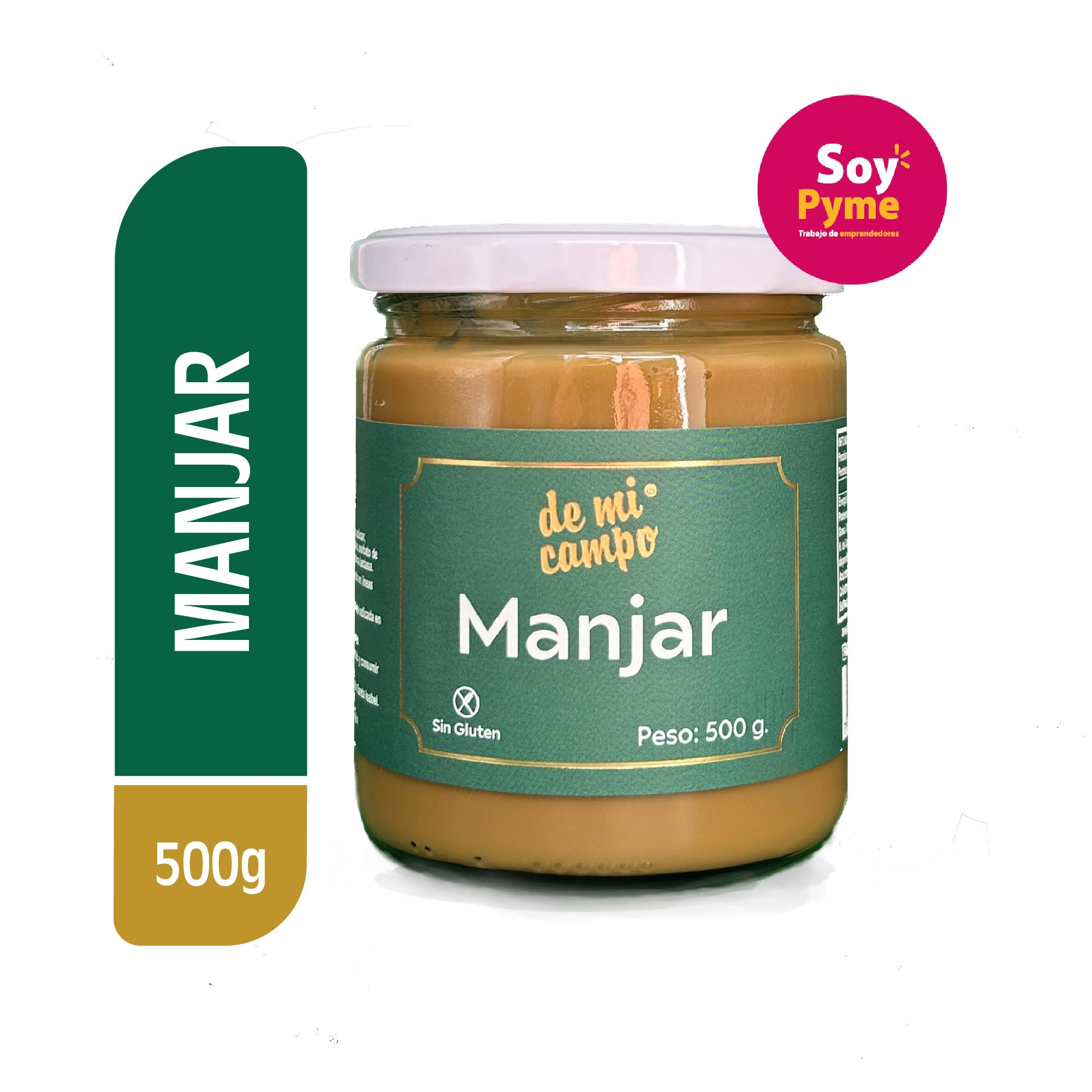 Manjar Artesanal Frasco 500 g De Mi Campo
