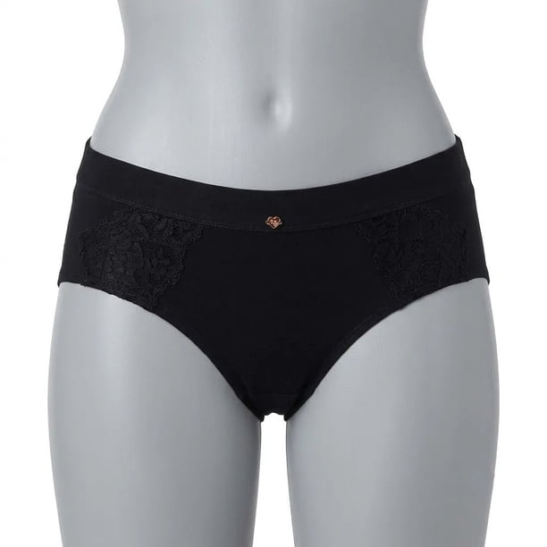 Pantaleta Mujer Lady Genny C-325 Algodón Spandex Melange Encaje