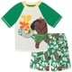thumbnail image 1 of Conjunto de trajes de baño Disney Moana Maui Toddler Boys 4T verde/blanco, 1 of 5