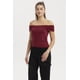 thumbnail image 2 of Polera Mujer Bardot Basta Redondeada Rojo, 2 of 4