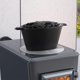 thumbnail image 3 of Humidificador Woodstove de hierro fundido Fire Beauty, 2,2 L, 3 of 9